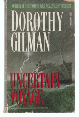 Uncertain Voyage 21628 Fawcett Crest 1988 11th Dorothy Gilman Mystery - Image 1 of 2