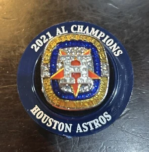 Houston Astros 2022 American League Champions Replica RING ALCS Jose Altuve #27 - Picture 1 of 7