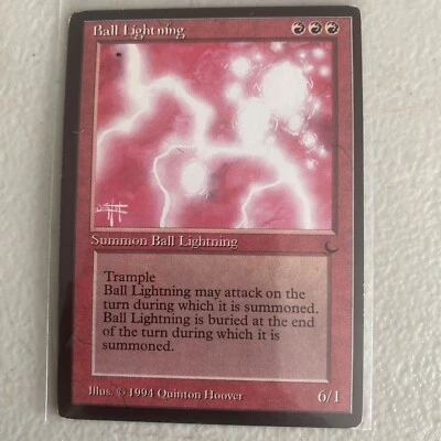 1x Ball Lightning The Dark MP MTG Magic the Gathering x1 MKE - Image 1 of 4