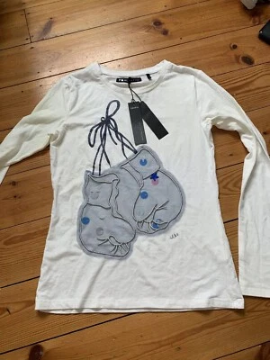 NEW IKKS GIRLS LONG SLEEVED BOXING GLOVES TOP AGE 12 YEARS RRP: 29 - Image 1 of 4