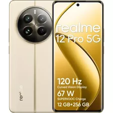 Realme 12 Pro 5G Smartphone 256GB 12GB RAM navigator beige Triple-Kamera 5000mAh