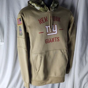 New York Giants NFL Nike On Field Men S Camo Hoodie Salute to Service Never Worn - Picture 1 of 8
