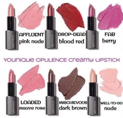 YOUNIQUE Moodstruck Opulence Batom Cremoso Novo Na Caixa MSRP $28 - Imagem 1 de 2