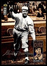 1996 Collector's Choice Silver Signature #503 Christy Mathewson FC Giants *4941