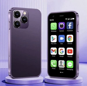 SOYES XS15 3G Mini Smartphone 3.0inch WiFi GPS Quad Core Android 8.1 Cell Phone - Picture 1 of 16