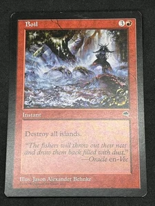 Magic the Gathering MTG Boil Red Tempest Uncommon - Bild 1 von 2