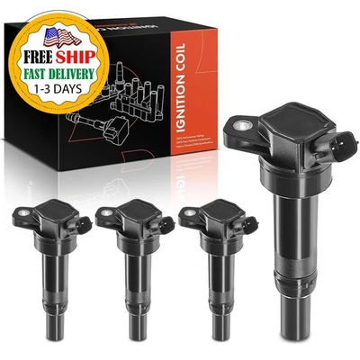 Paquete De Bobina De Encendido Para Hyundai Elantra 2011-2016 Tucson Juego De 4 EE. UU. Foto 1 de 4