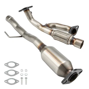 Catalytic Converter with Flex Y-pipe Fits Toyota Camry 3.0L 2002-2006 Direct Fit - Foto 1 di 15
