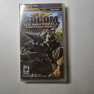 SOCOM U.S. Navy SEALs Fireteam Bravo PSP Video Game Multiplayer - Image 1 of 4