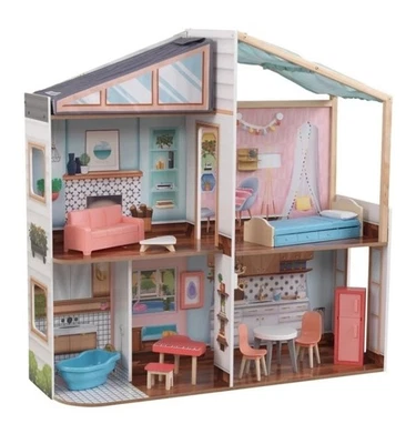 Kidkraft Designed by Me 29 Piece Magnetic Makeover Dollhouse - Image 1 of 4