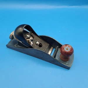 Avión de bloque de madera vintage sin marca, 7" de largo x 2" de ancho, hecho en EE. UU. - Imagen 1 de 8