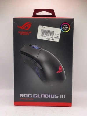 Asus ROG Gladius III Gaming Mouse P514 - New - Sealed - Republic Of Gamers - Image 1 of 4