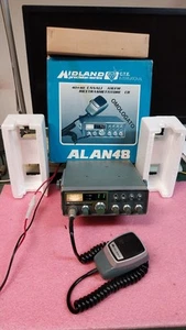 Midland Alan48 Old Radio Cb Baracchino Originale E Completo - Zdjęcie 1 z 11