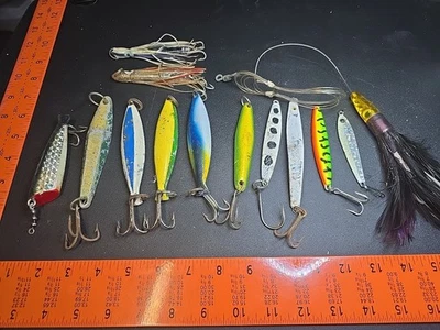 Lote Yoyo 4 Salas, Straggler, Gimet J + Más Plantillas/Señuelos de Pesca de Agua Salada Foto 1 de 4