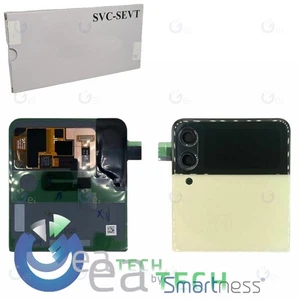 DISPLAY LCD ESTERNO ORIGINALE SAMSUNG SERVICE PACK PER GALAXY Z FLIP3 F711 CREMA - Picture 1 of 3