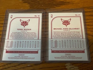 2019-20 Panini NBA Hoops Red Back Terry Rozier #10 & Michael Kidd-Gilchrist #21 - Picture 1 of 6