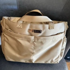 Lily Jade Diaper Bag Insert Insulated pockets zipper Tote organizer - Picture 1 of 9
