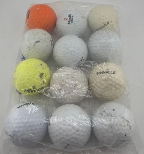 12 versch. golfbälle gebraucht verschiedene Marken - Bild 1 von 5