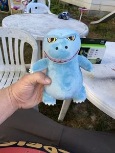 2018 Kidrobot Phunny Godzilla Blue 8" Plush Stuffed Animal Lootcrate - Picture 1 of 6