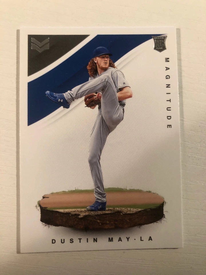 2020 Panini Chronicles Magnitude Dustin May Dodgers RC 17 - Image 1 of 1