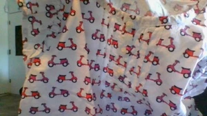 CUTE Gymboree Sz 10 Short Ruffle Sleeve Pink Scooters Shirt EXCELLENT CONDITION! - Picture 1 of 12