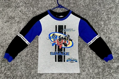 1998 Boys Power Rangers Shirt Long Sleeve XS Small Saban Vintage - Image 1 of 4