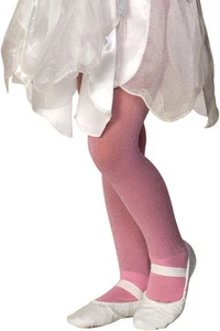 Rubies Girl's Fancy Fashion Dance Nylon Sparkle Tights, Blue Lavender Pink White - Picture 1 of 14