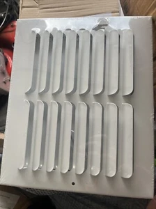 Lot Of 6 One-Way Curved Metal Grill 10" x 8" Venti Air Products - Picture 1 of 3