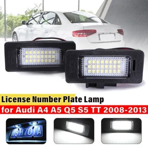2x FOR AUDI TT MK2 A4 S4 B8 A5 LED LICENSE Number Plate Light 8T0943021 - Picture 1 of 10