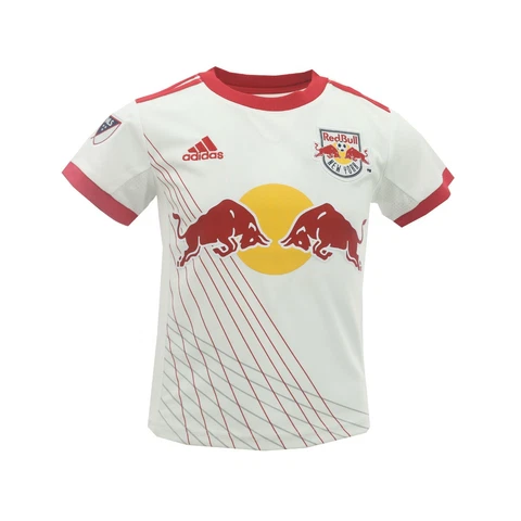 New York Red Bulls Official MLS Adidas Youth KIDS Size Athletic Jersey New Tags Cover