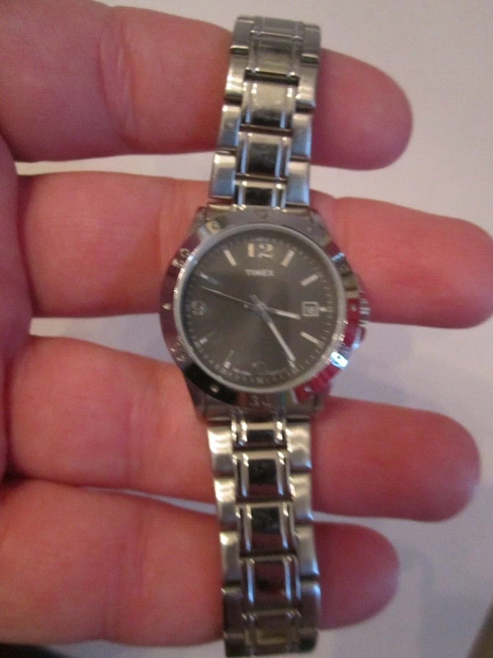 RELOJ TIMEX INDIGLO SEÑORA - ACERO INOXIDABLE - HERMOSO - BBA-35 Foto 1 de 4