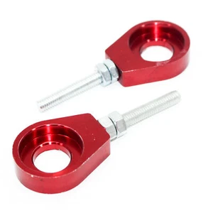 Pernos ajustadores de cadena rojo 15 mm 76 mm tensor PIT PRO sendero cuádruple bicicleta de tierra ATV - Imagen 1 de 2