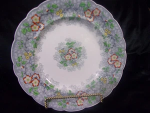 ANTIQUE WR & Co 631 FLORAL 10.25" Dinner Plate - Picture 1 of 7