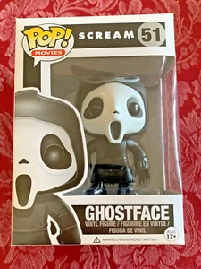 Vaulted Funko Pop! Vinyl: Scream - GhostFace #51 (ONE WORD) in Hard Stack 2014 - Picture 1 of 7