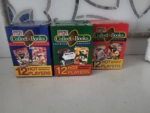 NFL Pro Set Collect-A-Books 1990 2x Juegos + 2 cajas de serie (NUEVO/SELLADO) - Imagen 1 de 3