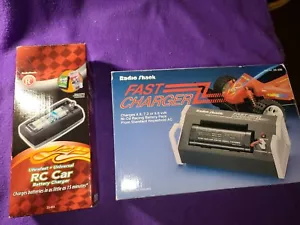 Radio Shack AC-DC Fast Charger 23-235 & Ultra Fast NiMh Charger 23-433 - Picture 1 of 12