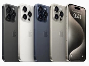 Teléfono Apple iPhone 15 Pro 6.1" OLED 512 GB Real Doble Sim A3104 48MP ENVÍO CN - Imagen 1 de 9