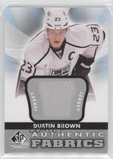2012-13 SP Game Used Edition Authentic Fabrics Dustin Brown #AF-DU