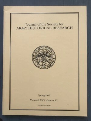 Journal of the Society for Army Historical Research, Spring 1997, Vol LXXV, 301 - Image 1 of 4