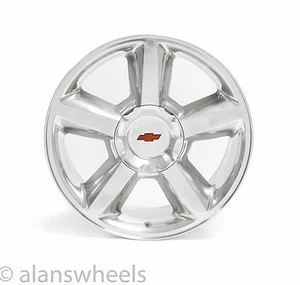 4 NEW Chevy Silverado Avalanche RBT Polished 20” Wheels Rims Free Shipping 5308 - Picture 1 of 4