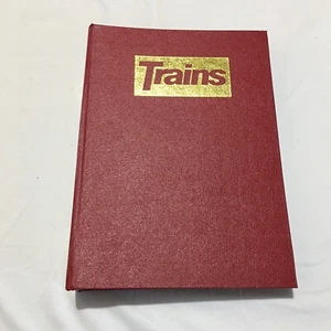 Trains Magazine Bound Volumes 1951 Railroads Illustrated Locomotive Depot Maps - Picture 1 of 6