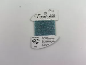 Rainbow Gallery Petite Treasure Braid PB62 Morning  Water Metallic Thread - Picture 1 of 4