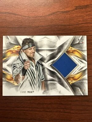2019 Topps WWE Undisputed Relics #URTM The Miz 45/99 - Image 1 of 4