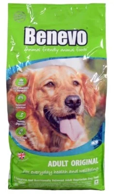 Vegeco Benevo Original Complete Vegetarian Food for Adult Dogs 15kg