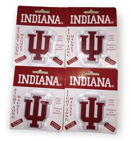 Indiana University Officially Licensed Fight Song Magnets 4 (Change Batteries) Cover