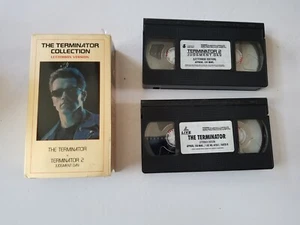 The Terminator Collection Terminator & T2 Judgment Day (2 Feature VHS, 1992) - Picture 1 of 1