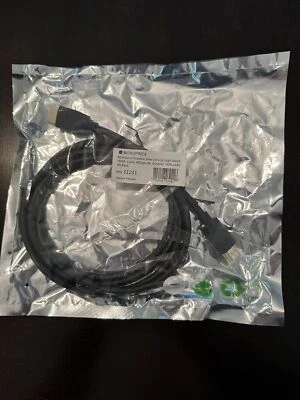 HDMI Cable - 6ft - Black, 8K, eARC, Dynamic HDR TV Firestick - Roku - Soundbar - Image 1 of 4