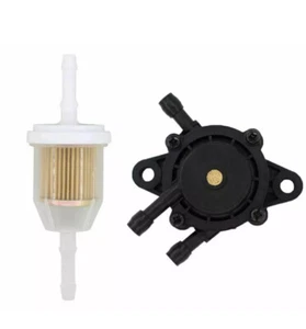 VACUUM FUEL PUMP W FILTER FOR JOHN DEERE A100 & E100 LAWN MOWER TRACTOR & ET90 - Picture 1 of 1