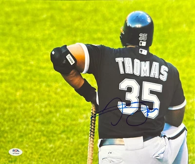 Frank Thomas Signed 11x14 Chicago White Sox Photo PSA AP18904 - Image 1 of 2