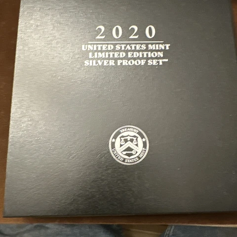 United States Mint Limited Edition 2020 Silver Proof Set Cover